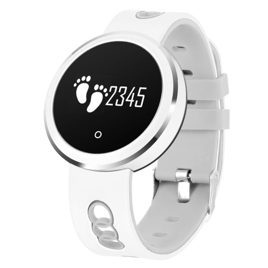 Q7 0.95 inch HD OLED Screen Display Bluetooth Smart Bracelet, IP68 Waterproof, Support Pedometer / Sedentary Reminder / Heart Rate Monitor / Sleep Monitor, Compatible with Android and iOS Phones(White) by bashfashion