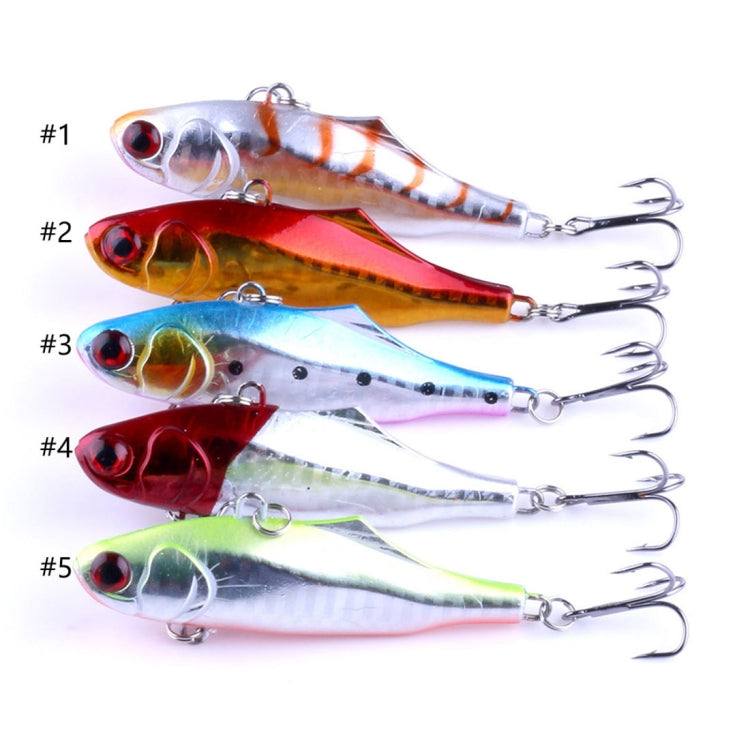 HENGJIA VI026 7cm/24g Full Swimming Layer Plastic Hard Baits Fishing Lures Set Tackle Baits, Bagged (3#) by HENGJIA
