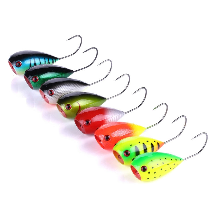 HENGJIA PO036 8cm/13g Big Mouth Single Hook Hitting Water Wave Hard Bait Lure Outdoor Fishing Gear Lure Fishing Bait Fishing Tackle (PO036-3) by HENGJIA