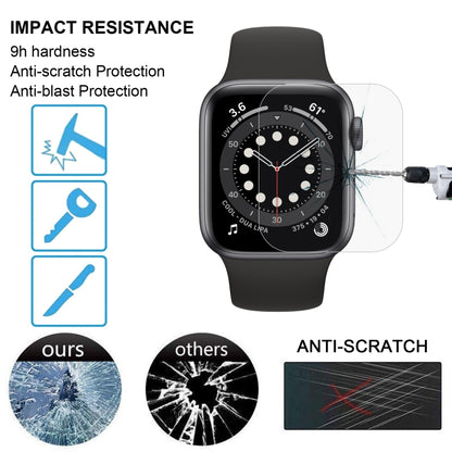 9H 2.5D Tempered Glass Film For Apple Watch Series 6 / 5 / 4 / Watch SE 44mm by bashfashion