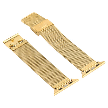 Stainless Steel Watch Band for Apple Watch Series 3 & 2 & 1 38mm(Gold) by bashfashion