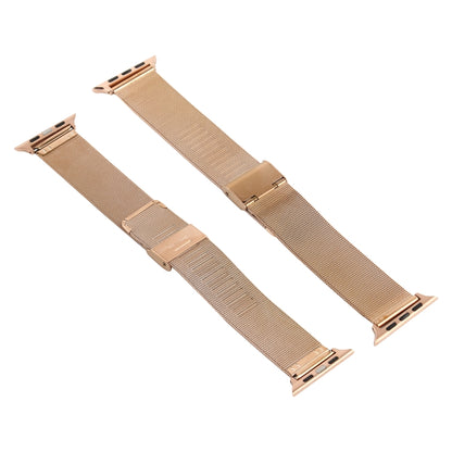 Stainless Steel Watch Band for Apple Watch Series 3 & 2 & 1 38mm(Rose Gold) by bashfashion