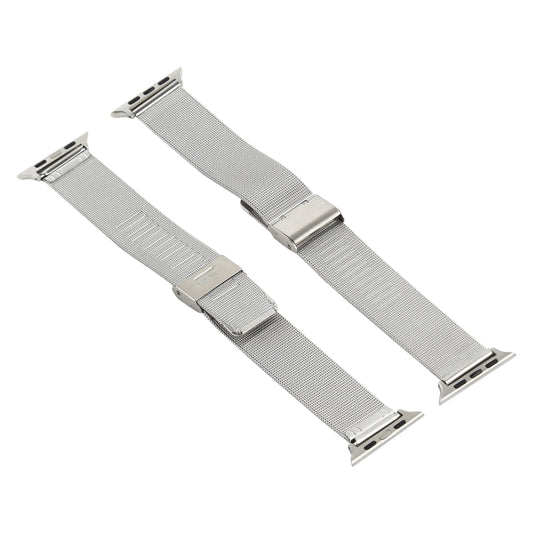 Stainless Steel Watch Band for Apple Watch Series 3 & 2 & 1 38mm(Silver) by bashfashion