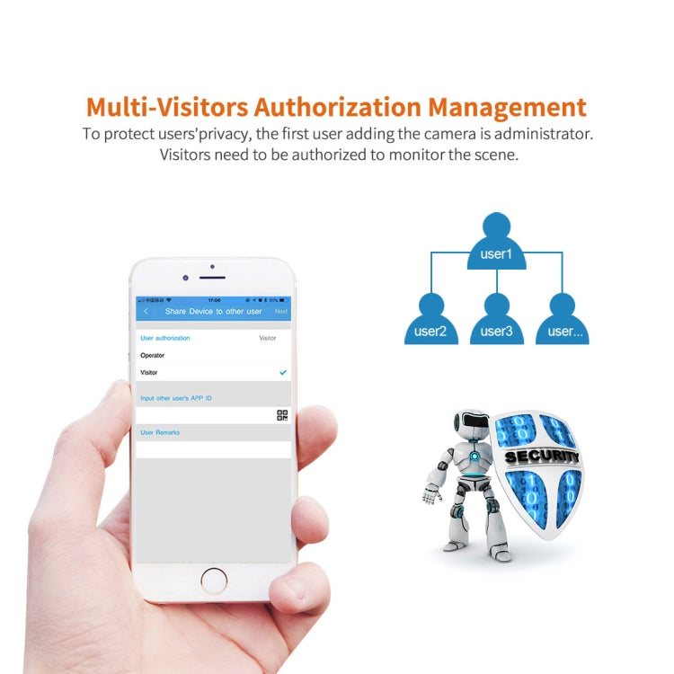 SriHome SH025 2.0 Million Pixels 1080P HD AI Auto-tracking IP Camera, Support Two Way Audio / Motion Tracking / Humanoid Detection / Night Vision / TF Card, UK Plug by SriHome