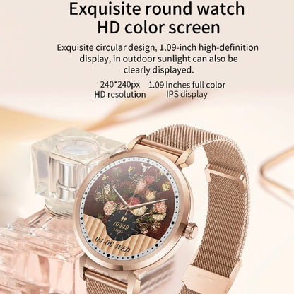 KC06 Women Menstrual Period Smart Watch Bracelet, Blood Pressure / Heart Rate Monitoring, Silicone Strap(Silver) by bashfashion