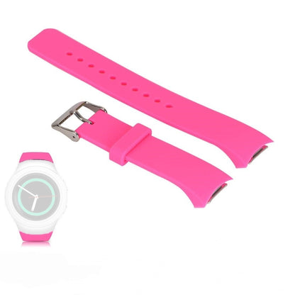 Solid Color Watch Band for Galaxy Gear S2 R720(Pink) by bashfashion