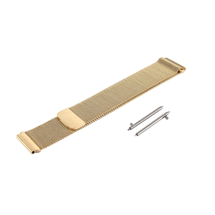 For Samsung Gear S3 Classic Milanese Loop Magnetic Stainless Steel Watchband(Gold) by bashfashion