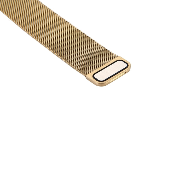 For Samsung Gear S3 Classic Milanese Loop Magnetic Stainless Steel Watchband(Gold) by bashfashion