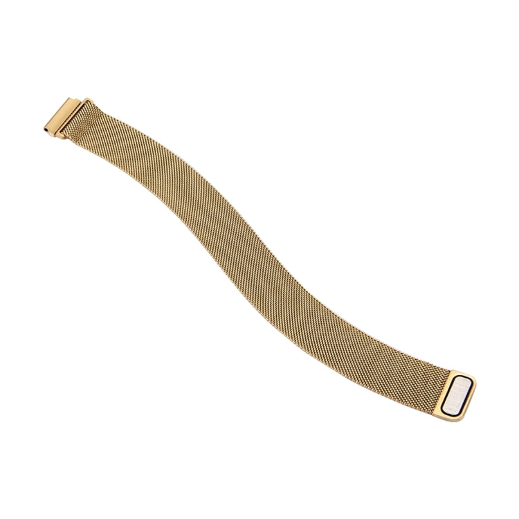 For Samsung Gear S3 Classic Milanese Loop Magnetic Stainless Steel Watchband(Gold) by bashfashion