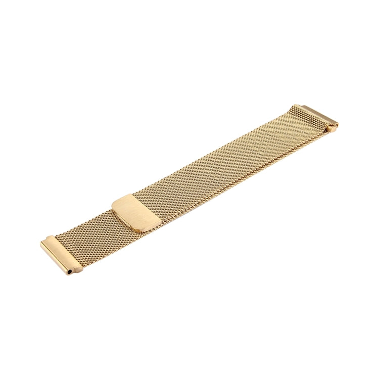 For Samsung Gear S3 Classic Milanese Loop Magnetic Stainless Steel Watchband(Gold) by bashfashion