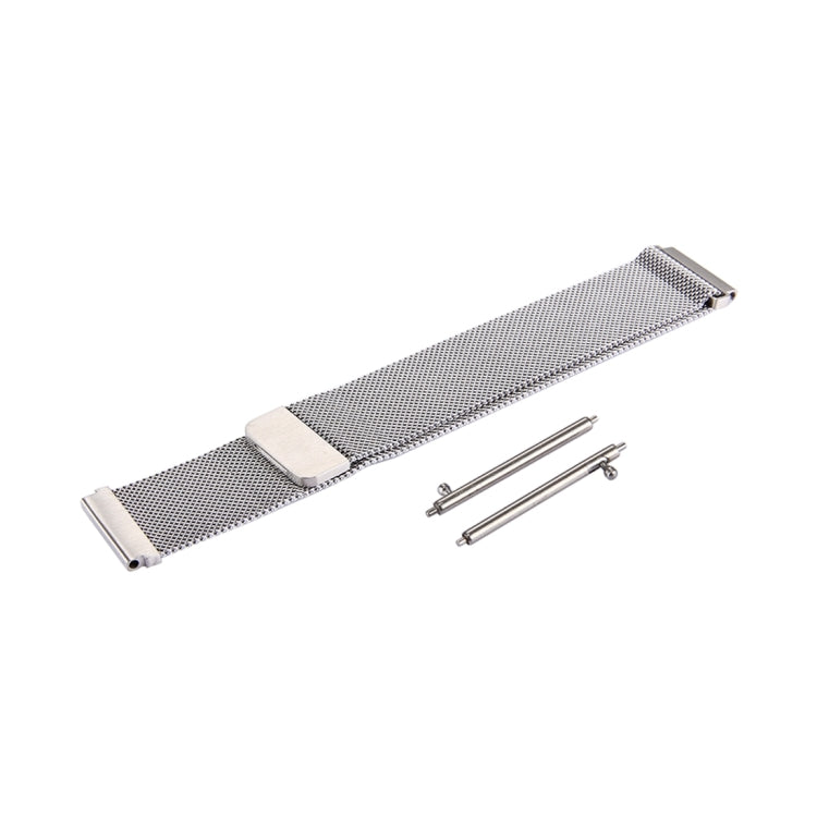 For Samsung Gear S3 Classic Milanese Loop Magnetic Stainless Steel Watchband(Silver) by bashfashion