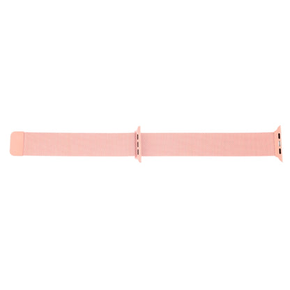 Milanese Loop Magnetic Stainless Steel Watch Band for Apple Watch Ultra 49mm&Watch Ultra 2 49mm / Series 10 46mm / 9&8&7 45mm / SE 3&SE 2&6&SE&5&4 44mm / 3&2&1 42mm(Pink) by bashfashion