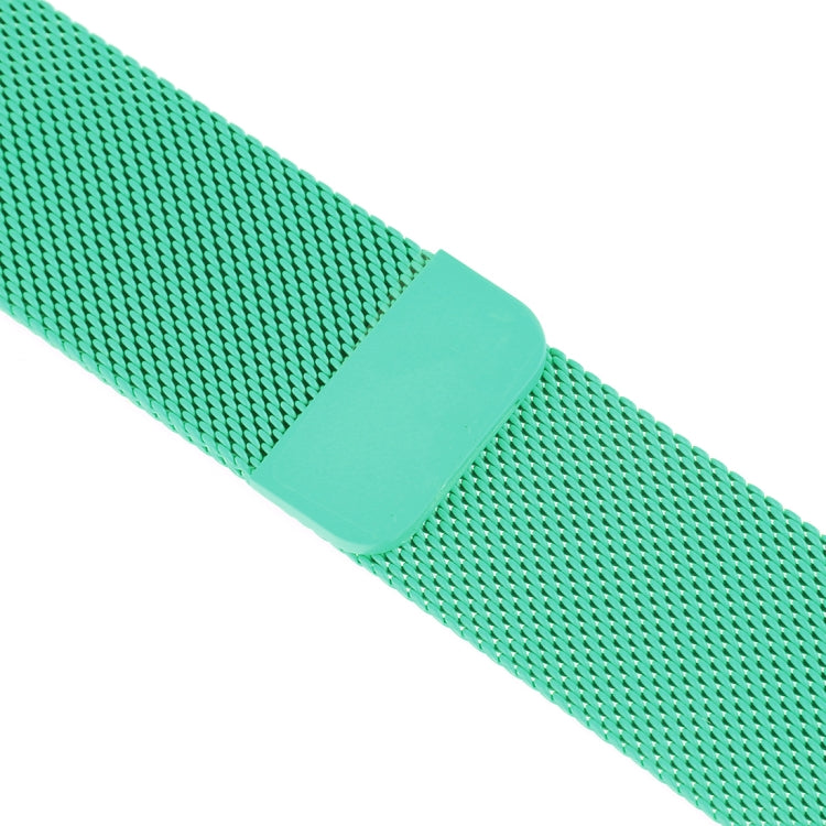 Milanese Loop Magnetic Stainless Steel Watch Band for Apple Watch Ultra 49mm&Watch Ultra 2 49mm / Series 10 46mm / 9&8&7 45mm / SE 3&SE 2&6&SE&5&4 44mm / 3&2&1 42mm(Mint Green) by bashfashion