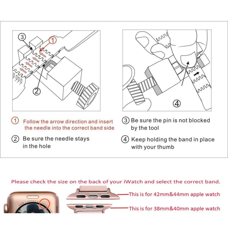 Colorful Diamond Stainless Steel Watch Band for Apple Watch Series 7 45mm / 6 & SE & 5 & 4 44mm / 3 & 2 & 1 42mm(Black) by bashfashion