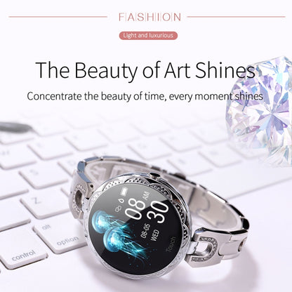 AK15 Fashion Smart Female Bracelet, 1.08 inch Color LCD Screen, IP67 Waterproof, Support Heart Rate Monitoring / Sleep Monitoring / Remote Photography (Rose Gold) by bashfashion