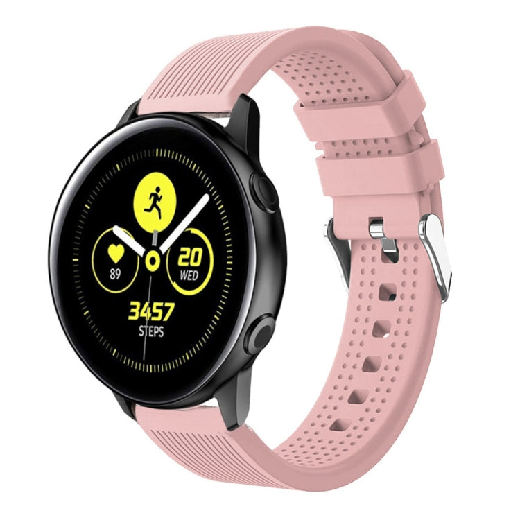 Smart Watch Silicone Watch Band for Garmin Vivoactive 3(Pink) by bashfashion