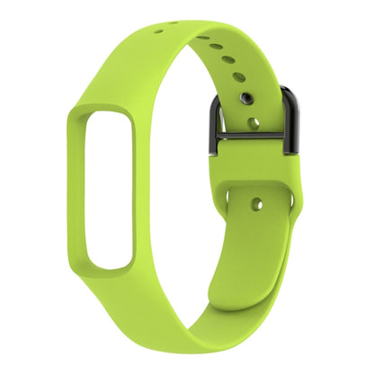Smart Watch Pure Color Silicone Watch Band for Galaxy Fit-e(Green) by bashfashion