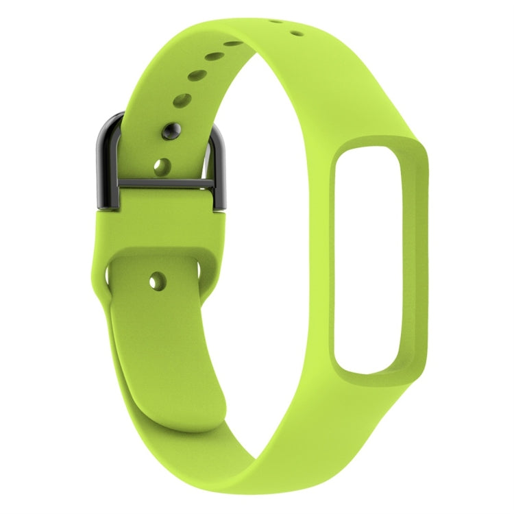 Smart Watch Pure Color Silicone Watch Band for Galaxy Fit-e(Green) by bashfashion