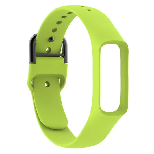 Smart Watch Pure Color Silicone Watch Band for Galaxy Fit-e(Green) by bashfashion
