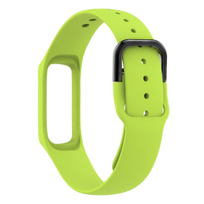 Smart Watch Pure Color Silicone Watch Band for Galaxy Fit-e(Green) by bashfashion