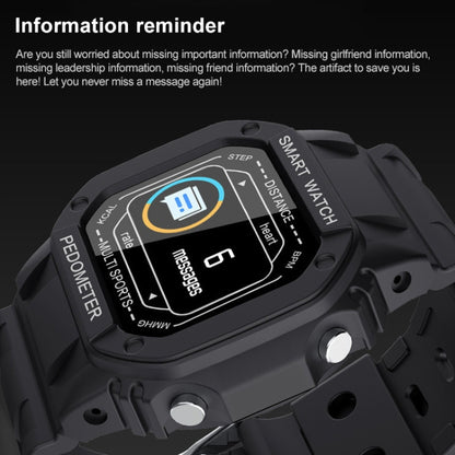 i2 Sports Smart Watch, Support Heart Rate / Blood Pressure / Oximeter Monitor (Black) by bashfashion