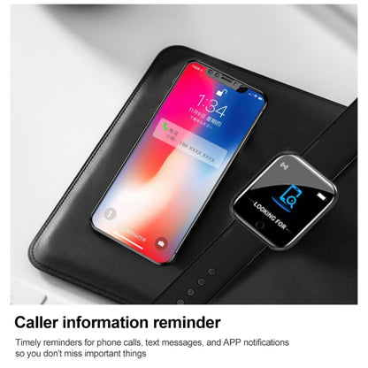 Y68 1.44 inch Smart Watch, Support Heart Rate Blood Pressure Blood Oxygen Monitoring (Black) by bashfashion