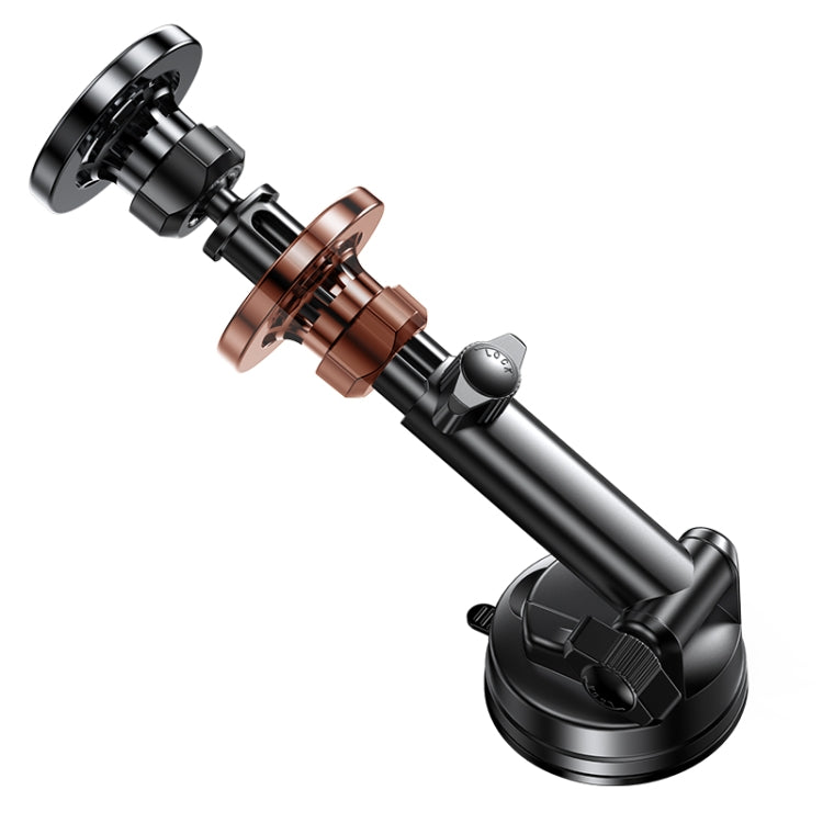 Yesido C158 2 in 1 Magnetic Ring Car Dashboard Air Vent Phone Holder (Black) by Yesido