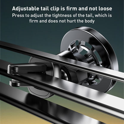 Yesido C158 2 in 1 Magnetic Ring Car Dashboard Air Vent Phone Holder (Black) by Yesido