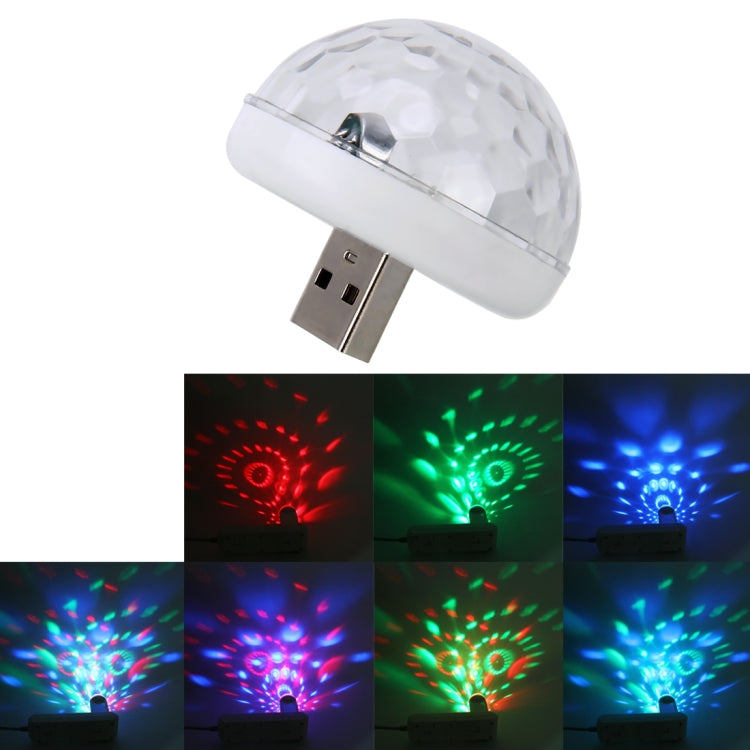 Universal PC Car Stage Party DJ USB LED Atmosphere Lights Colorful RGB Lighting Decorative Mini Lamp by bashfashion