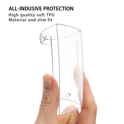 For Fitbit Charge 3 / 4 Full Coverage Plating TPU Watch Case(Transparent) by bashfashion