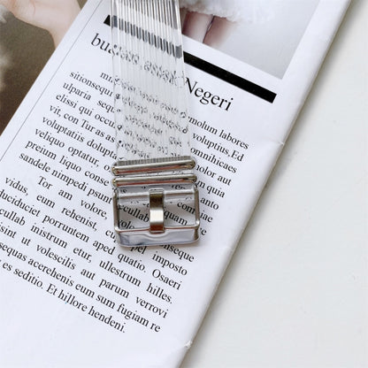 Candy Color Transparent TPU Watch Band For Apple Watch Series 7 41mm / & 6 & SE & 5 & 4 40mm (Green) by bashfashion