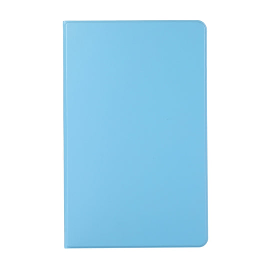 For Lenovo M10 Plus Voltage Craft Texture TPU Horizontal Flip Protective Case with Holder(Sky Blue) by bashfashion