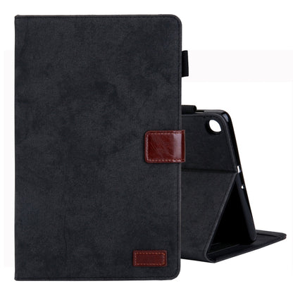 For Galaxy Tab A 8.0 & S Pen (2019) Business Style Horizontal Flip Leather Case, with Holder & Card Slot & Photo Frame & Sleep / Wake-up Function(Black) by bashfashion