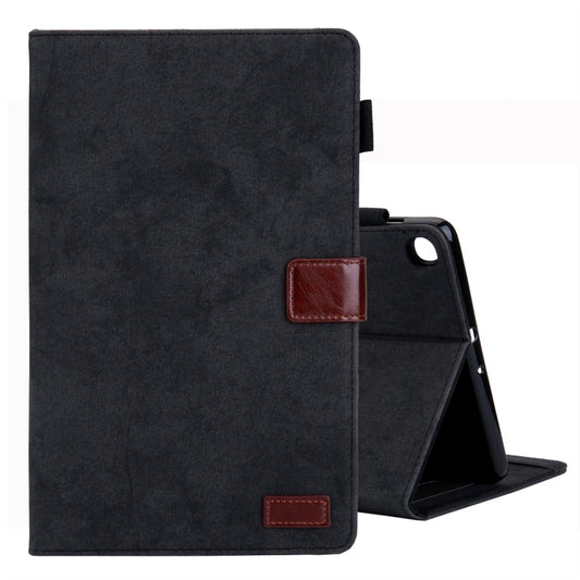 For Galaxy Tab A 8.0 & S Pen (2019) Business Style Horizontal Flip Leather Case, with Holder & Card Slot & Photo Frame & Sleep / Wake-up Function(Black) by bashfashion