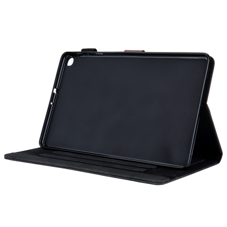 For Galaxy Tab A 8.0 & S Pen (2019) Business Style Horizontal Flip Leather Case, with Holder & Card Slot & Photo Frame & Sleep / Wake-up Function(Black) by bashfashion