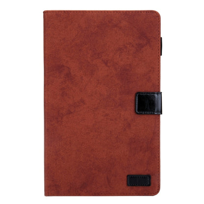 For Galaxy Tab A 10.1 (2019) Business Style Horizontal Flip Leather Case, with Holder & Card Slot & Photo Frame & Sleep / Wake-up Function(Brown) by bashfashion