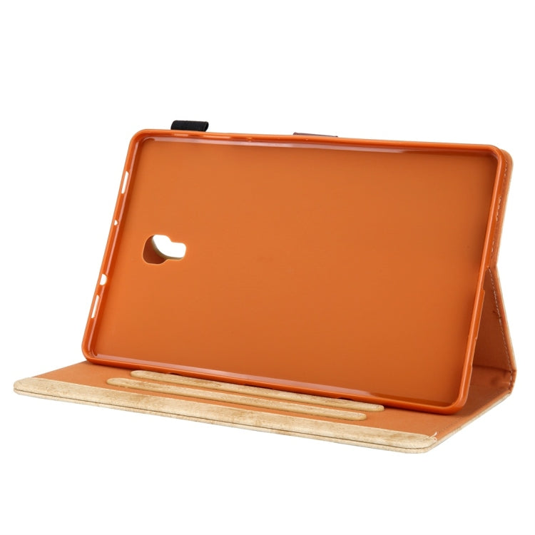 For Galaxy Tab A 10.5 / T590 Business Style Horizontal Flip Leather Case, with Holder & Card Slot & Photo Frame & Sleep / Wake-up Function(Yellow) by bashfashion