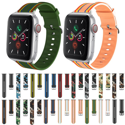 Silicone Replaceable Watch Band For Apple Watch Series 7 45mm / 6 & SE & 5 & 4 44mm / 3 & 2 & 1 42mm(13) by bashfashion