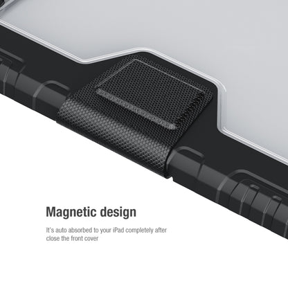 NILLKIN Armoured Pro Flip Cover Leather Case With Stand & Pen Slot & Sleep Function For iPad Air 2022 / 2020 10.9 / Air 4 / Pro 11 inch (2020) by NILLKIN