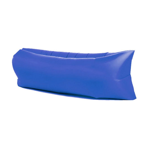 Outdoor Portable Lazy Water Inflatable Sofa Beach Grass Air Bed, Size: 200 x 70cm(Sapphire Blue) by bashfashion