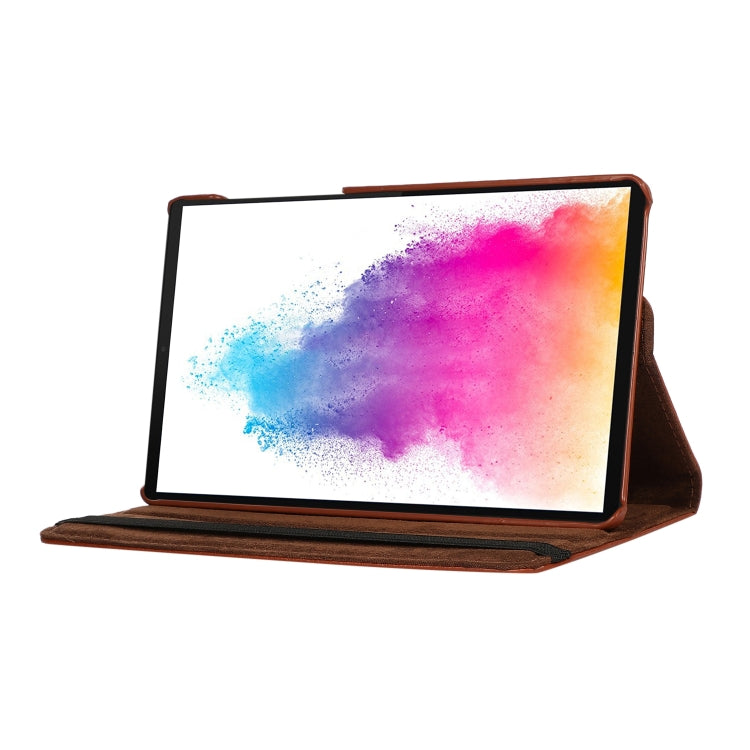 For Samsung Galaxy A7 Lite T220 360 Degree Rotation Litchi Texture Flip Leather Case with Holder(Blue) by bashfashion