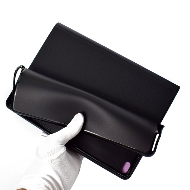 For Samsung Galaxy Tab A7 Lite 8.7 (2021) T220 Voltage Texture Coloured Drawing Horizontal Flip Leather Case with Holder & Card Slot(Polar Bear) by bashfashion