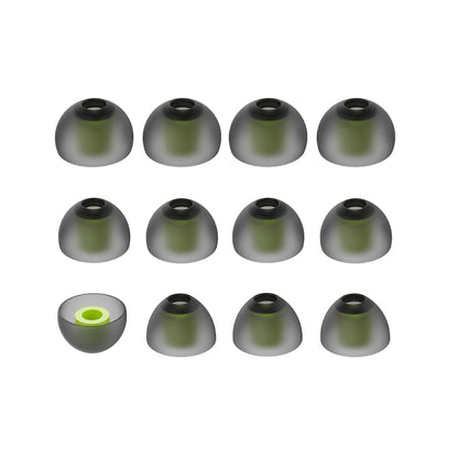 6 Pairs New Bee NB-M1 In-ear Silicone Ear Caps with Storage Box, Suitable for 5mm-7mm Earphone Plugs by New Bee