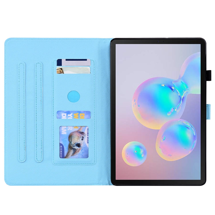 For Samsung Galaxy Tab S8 / Galaxy Tab S7 2020 SM-T870 / SM-T875 Animal Pattern Horizontal Flip Leather Case with Holder & Card Slots & Photo Frame(Cat Brothers) by bashfashion