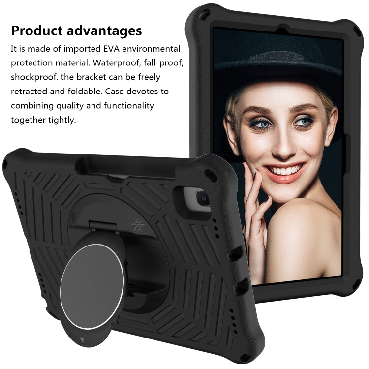 Spider King EVA Protective Case with Adjustable Shoulder Strap & Holder & Pen Slot For Samsung Galaxy Tab A7 10.4 2020 SM-T500 / SM-T505(Black) by bashfashion