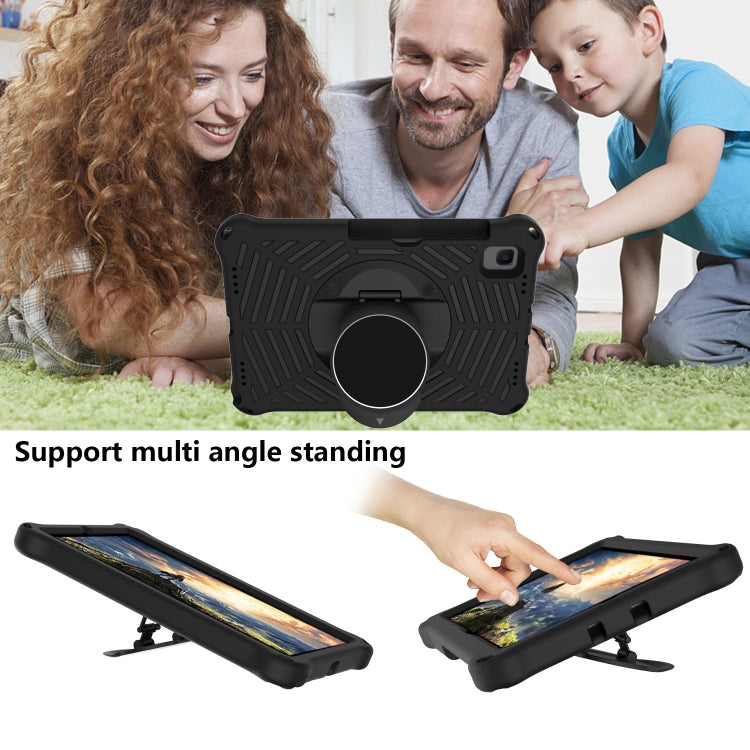 Spider King EVA Protective Case with Adjustable Shoulder Strap & Holder & Pen Slot For Samsung Galaxy Tab A7 10.4 2020 SM-T500 / SM-T505(Black) by bashfashion