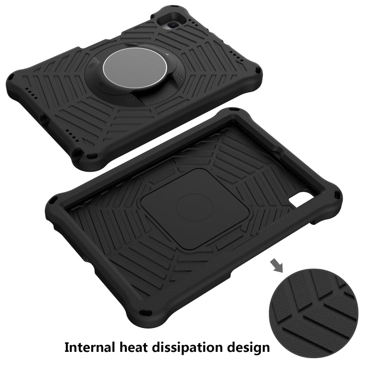 Spider King EVA Protective Case with Adjustable Shoulder Strap & Holder & Pen Slot For Samsung Galaxy Tab S6 SM-T860 / SM-T865(Black) by bashfashion