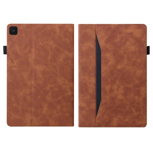 For Samsung Galaxy Tab A7 Lite 8.7 SM-T220 / SM-T225 Business Shockproof Horizontal Flip Leather Case with Holder & Card Slots & Photo Frame & Pen Slot(Brown) by bashfashion