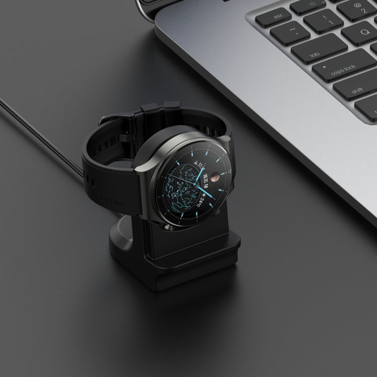 For Huawei Watch 3 / GT2 Pro / GT2 Pro ECG Universal Silicone Bracket Holder(Black) by bashfashion