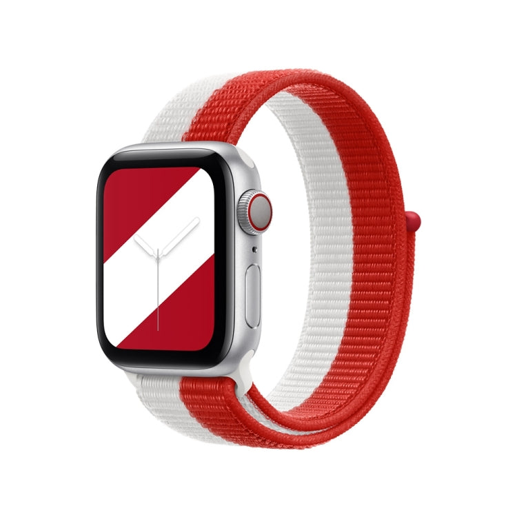 International Series Loopback Watch Bands For Apple Watch Ultra 49mm&Watch Ultra 2 49mm / Series 9&8&7 45mm / SE 3&SE 2&6&SE&5&4 44mm / 3&2&1 42mm(Canada) by bashfashion